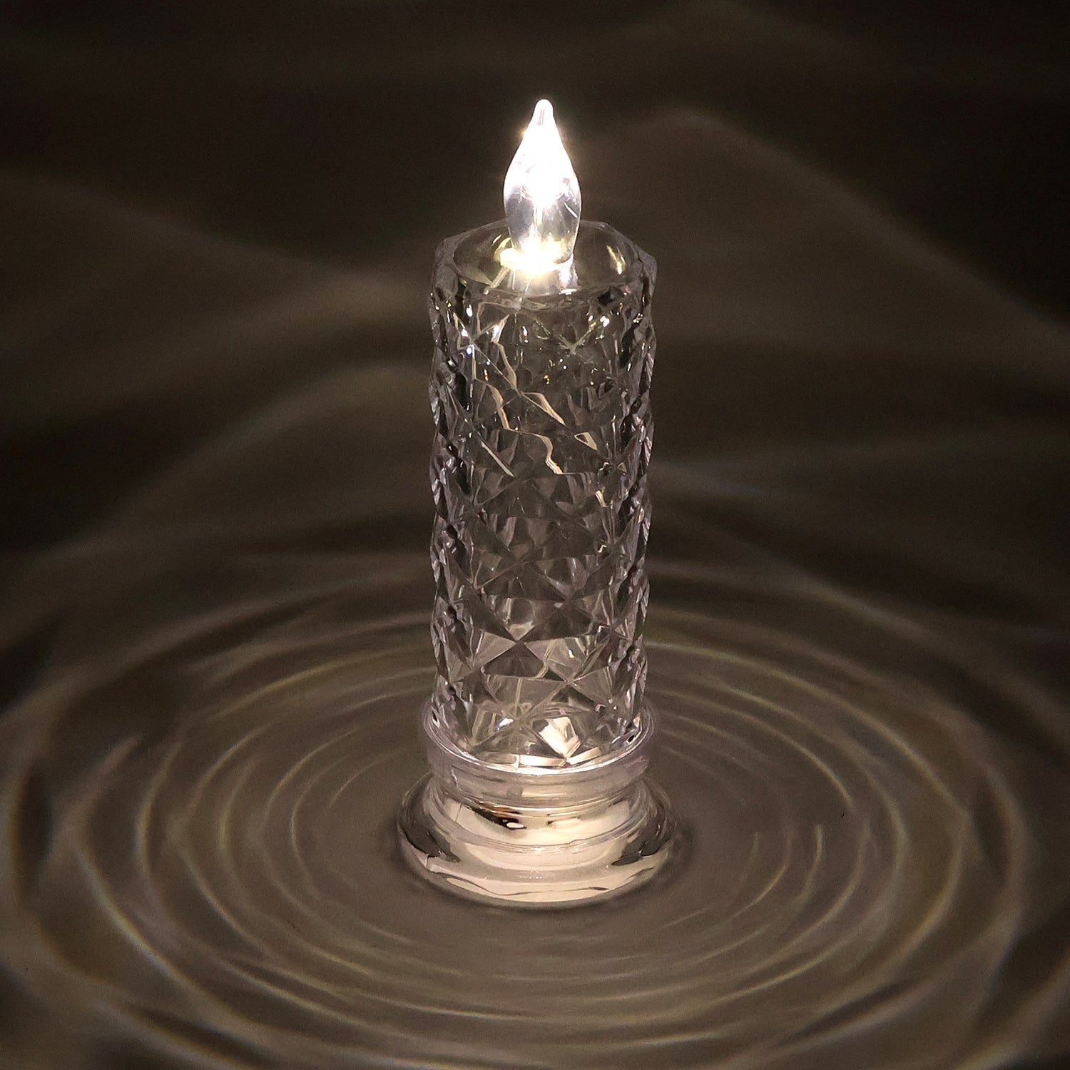 Decorative LED Crystal Candle Light (1 Pc) Decorative LED Crystal Candle Light (1 Pc)